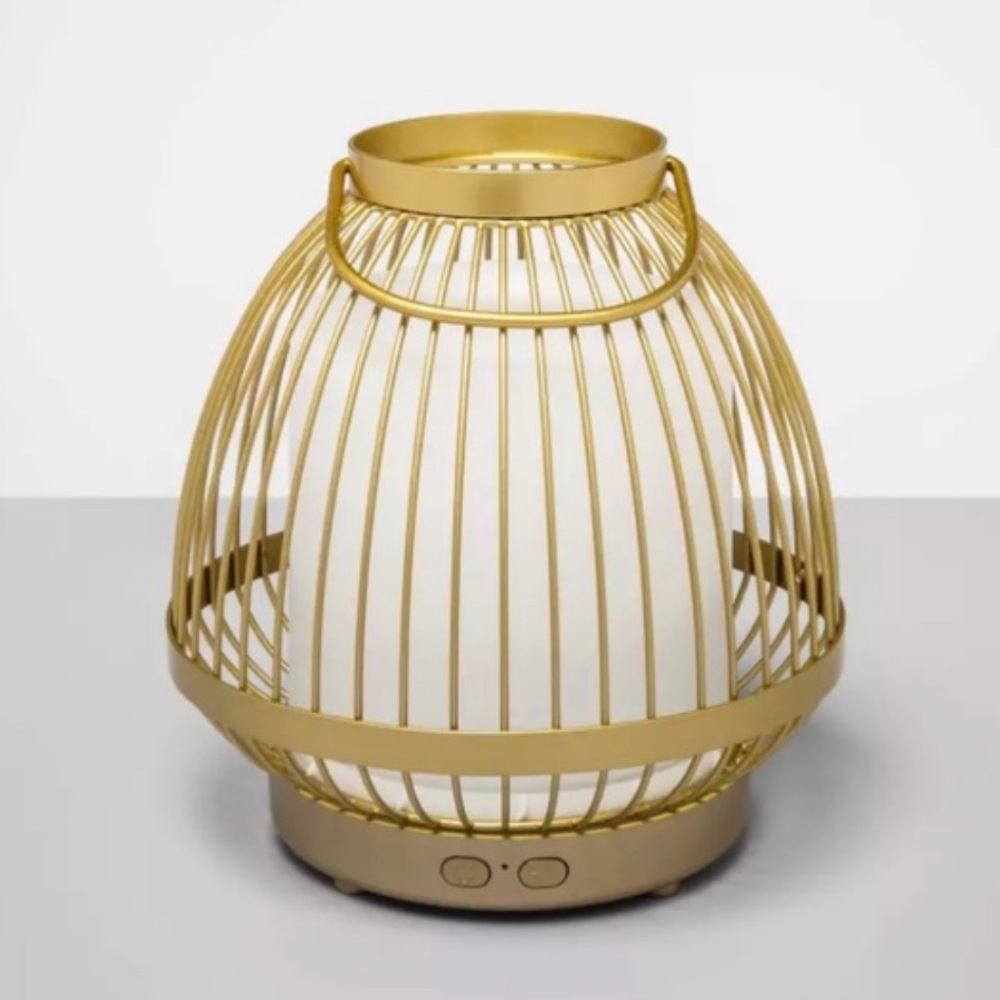 Opalhouse Gold Caged Cordless Diffuser